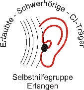 Logo der Schwerhrigen-Selbsthilfegruppe Erlangen